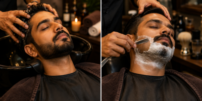 Head Massage & Shave